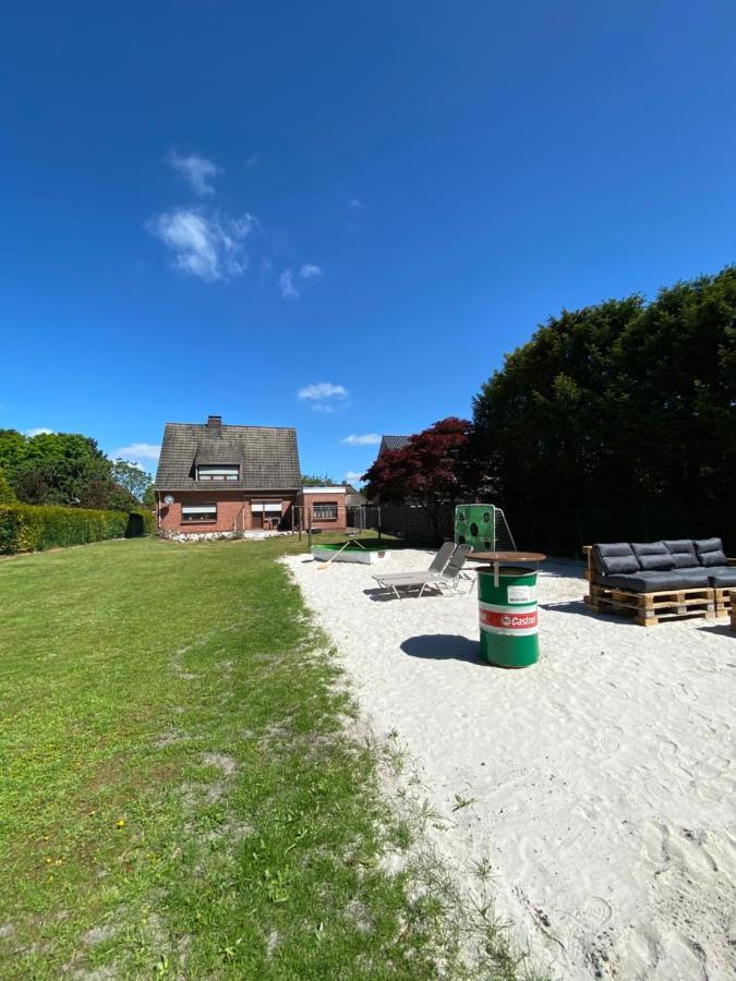 Ferienwohnung Im Erdgeschoss Mit Eingezaeunten Garten Und Terrasse Aurich Zewnętrze zdjęcie