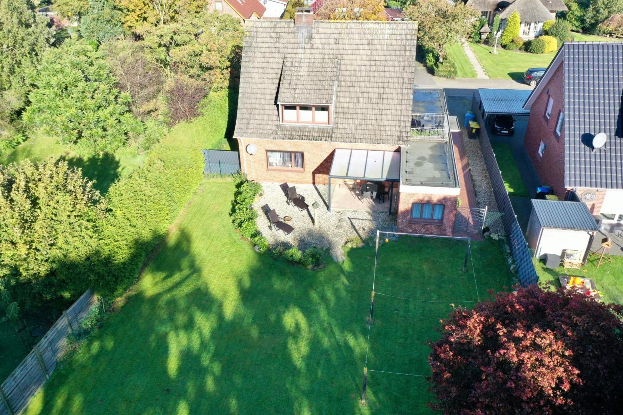Ferienwohnung Im Erdgeschoss Mit Eingezaeunten Garten Und Terrasse Aurich Zewnętrze zdjęcie